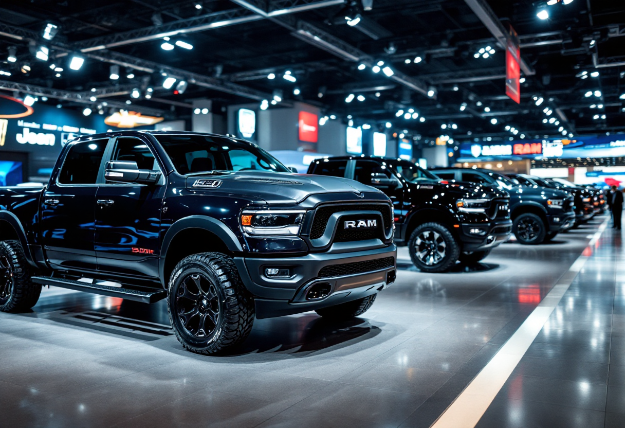 Ram Trucks in esposizione al Salone di Bruxelles 2025