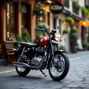 Royal Enfield Classic 350 2025 in primo piano