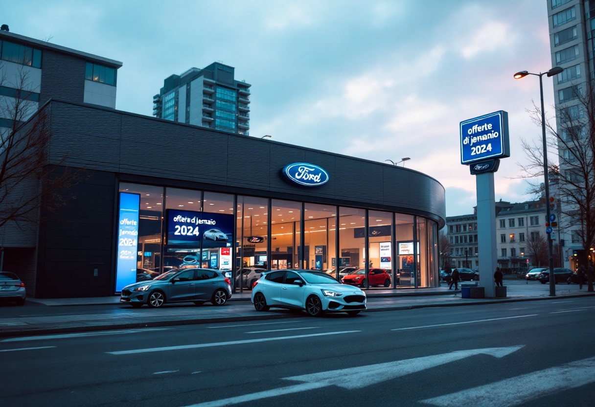 Auto Ford in offerta a gennaio 2024