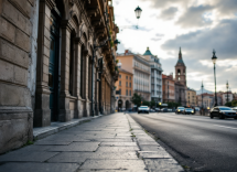 Manifestazione per la sicurezza stradale a Genova