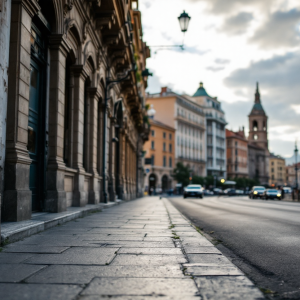 Manifestazione per la sicurezza stradale a Genova