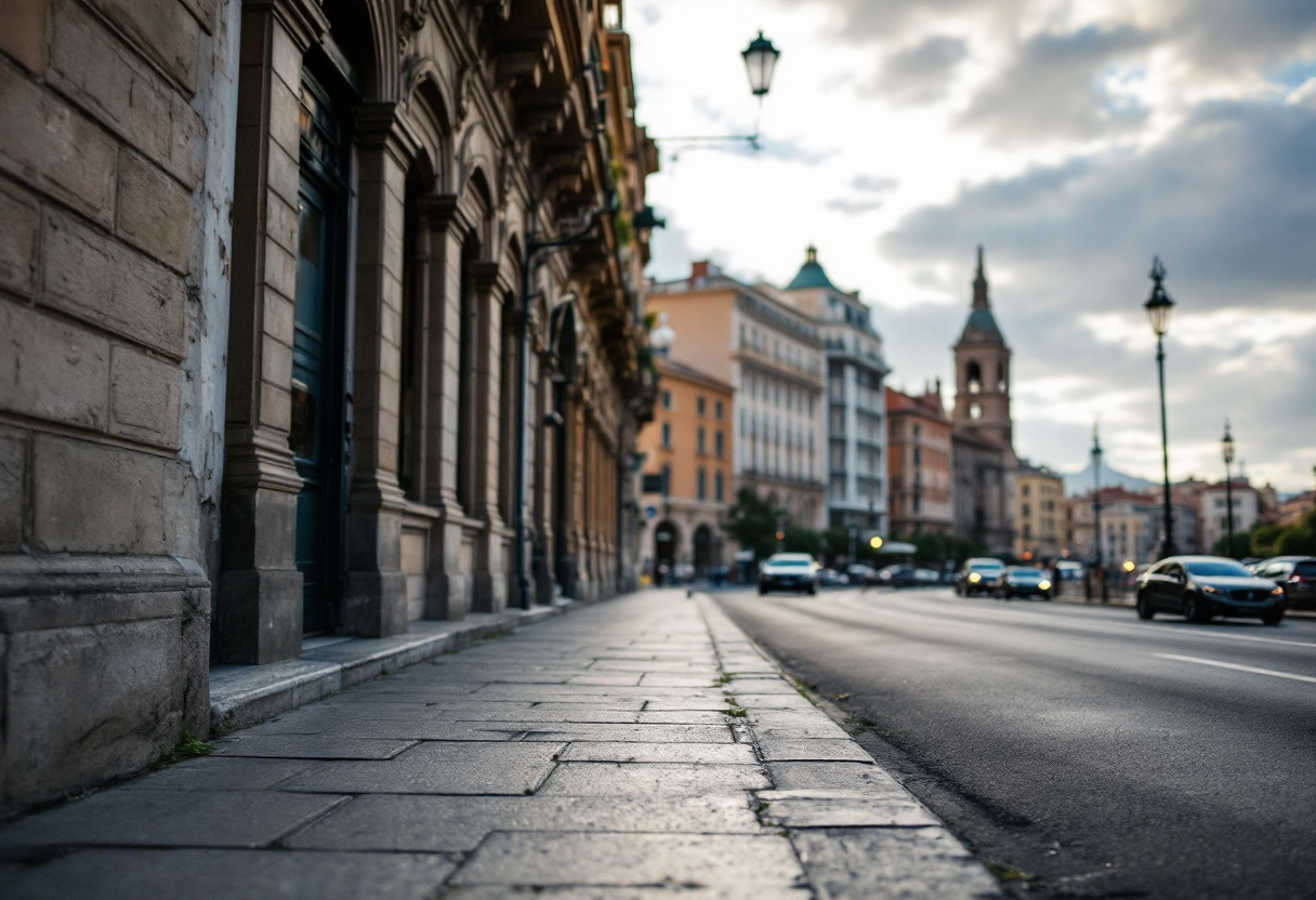 Manifestazione per la sicurezza stradale a Genova