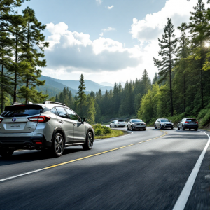 Immagine della nuova Subaru elettrica in arrivo nel 2025