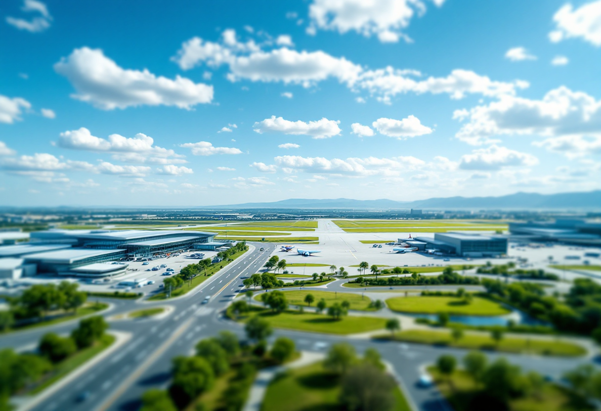 Taxi in attesa all'aeroporto di Pisa per passeggeri