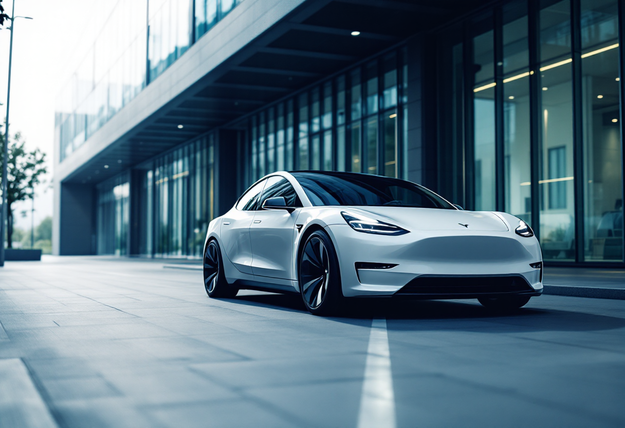 Tesla Model Y restyling con design moderno e innovativo