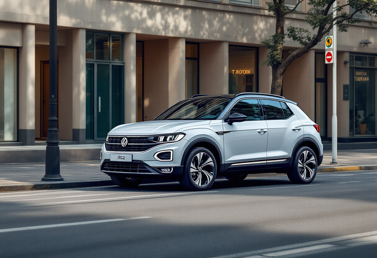 Nuova Volkswagen T-Roc 2025 in anteprima