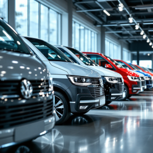 Immagine di veicoli commerciali Volkswagen nel 2024