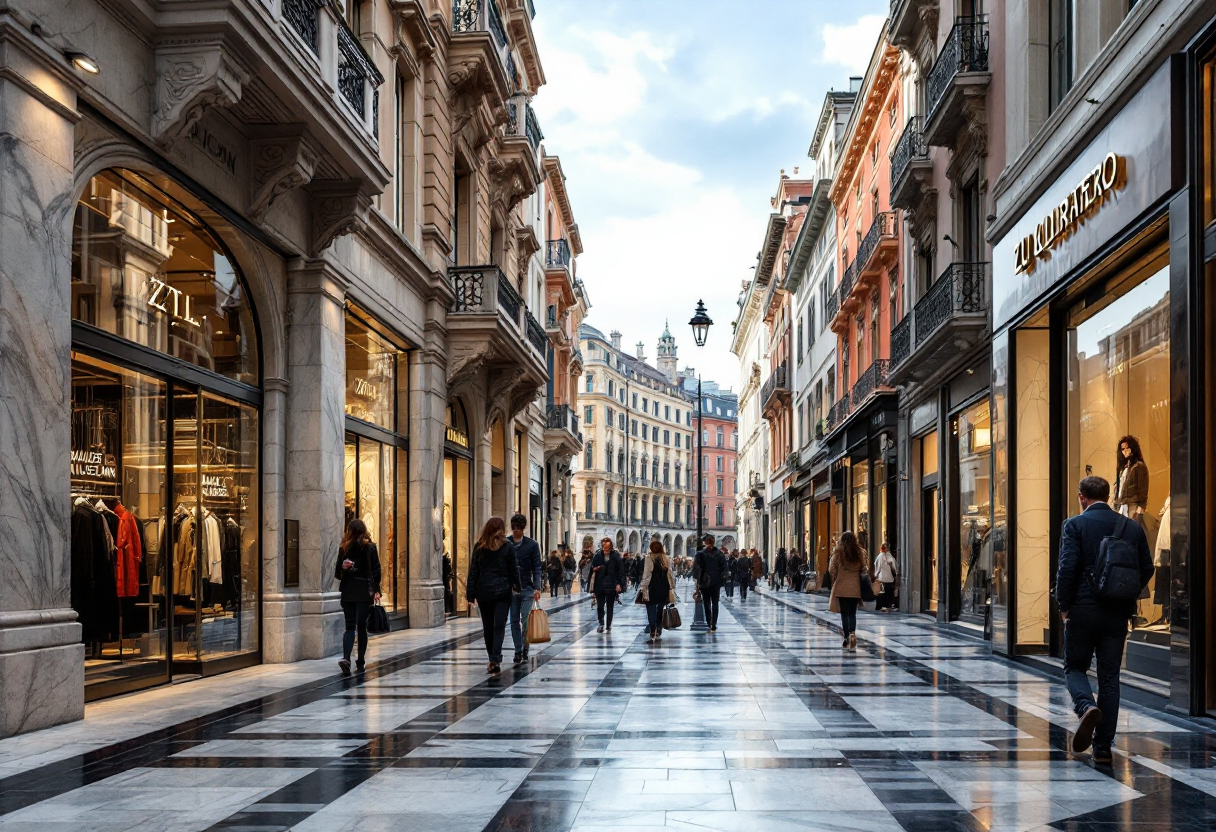 Apertura Ztl Quadrilatero della Moda a Milano