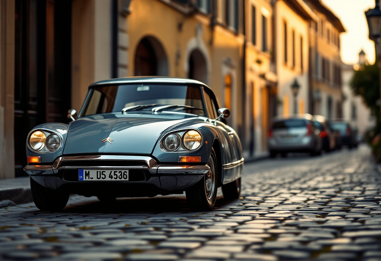 Citroen DS, un'icona di design automobilistico francese