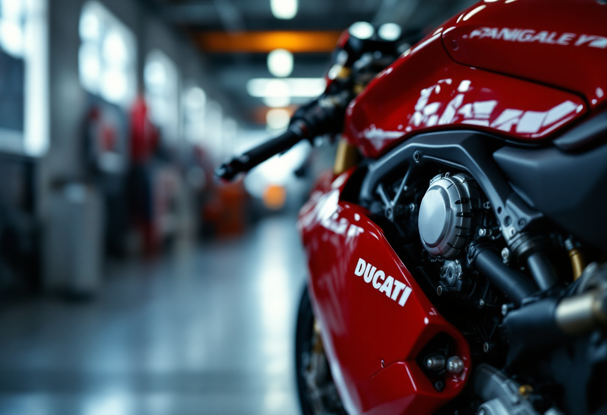 Ducati Panigale V2 2025 in prova su strada