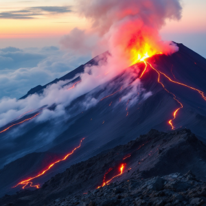 Eruzione dell'Etna con fumi e voli aerei in ritardo