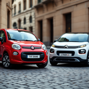 Confronto tra Fiat Grande Panda e Citroen C3