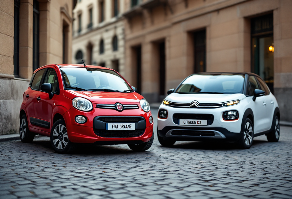 Confronto tra Fiat Grande Panda e Citroen C3