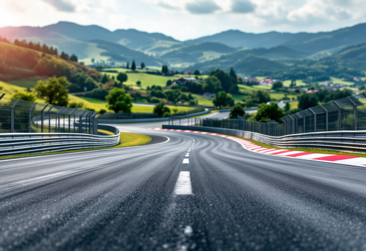 Immagine del GP del Mugello 2025 con auto da corsa