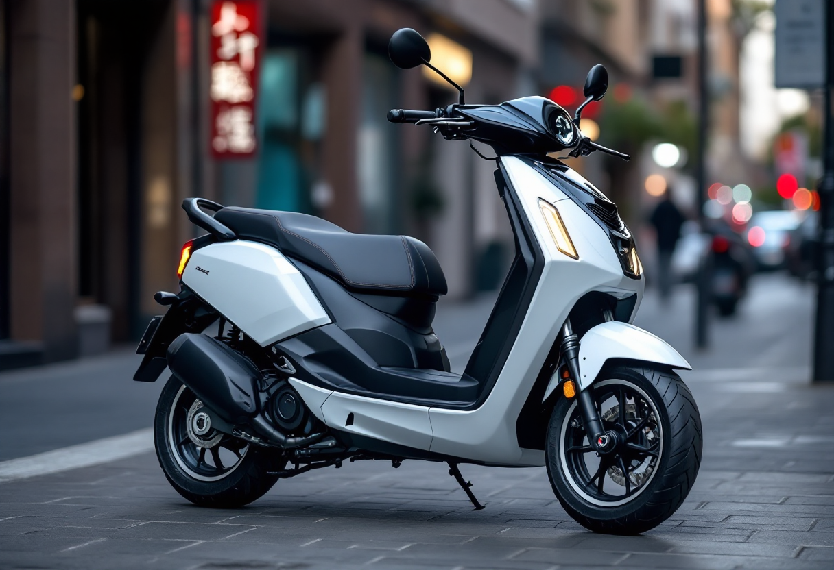 Honda Vision 110 2025 con nuove caratteristiche innovative