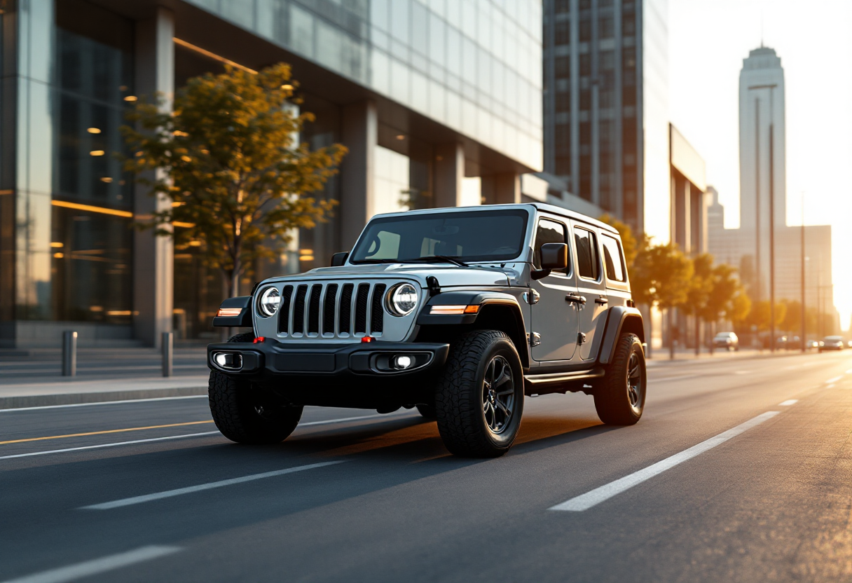 Jeep Recon, il nuovo fuoristrada elettrico in azione