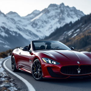 Maserati GranCabrio 490 CV in un elegante contesto