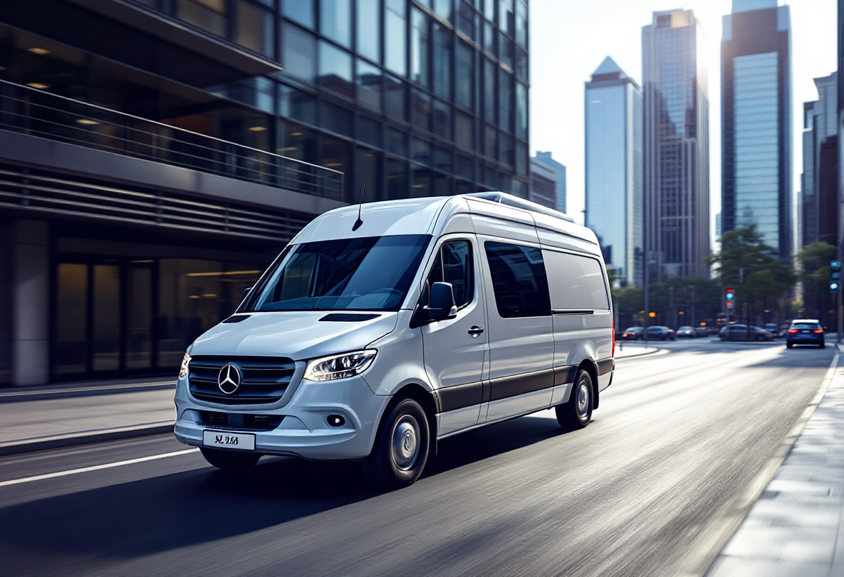 Mercedes-Benz Sprinter celebra 30 anni di innovazione