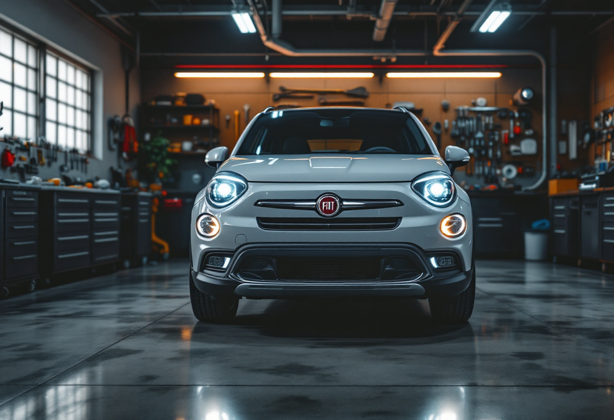 Fiat 500X con problemi di rumore ai freni