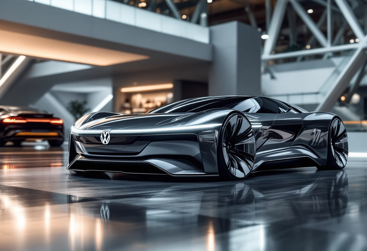 Volkswagen W12, supercar mai realizzata, design innovativo