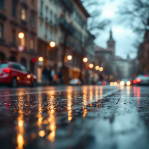 Immagine allerta meteo rossa a Bologna