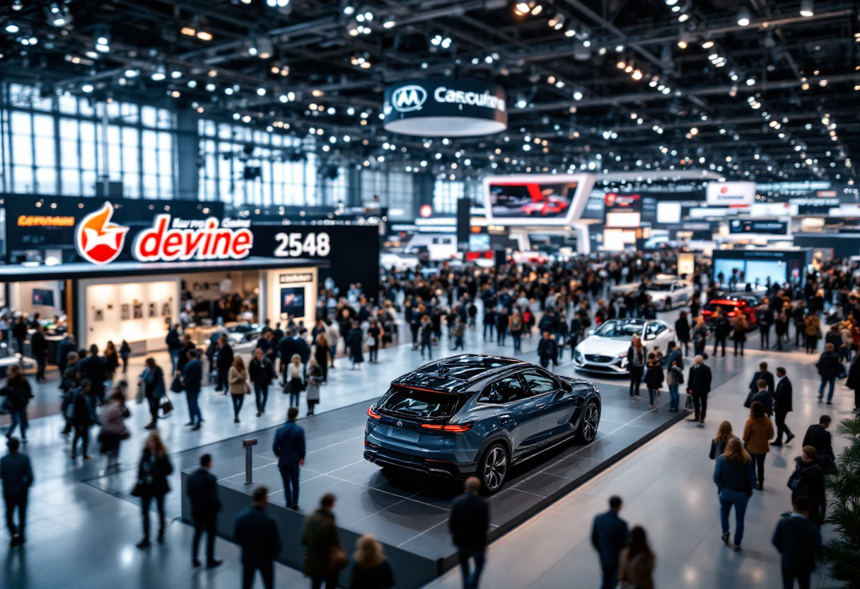 Stand e visitatori all'Autopromotec 2025, fiera dell'aftermarket automobilistico