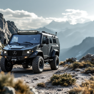 Camper Armadillo Crawler S su base Unimog in natura