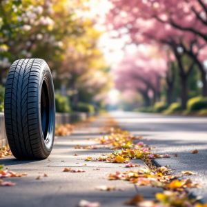 Gomme estive in primo piano con dettagli sulla durata