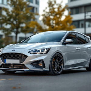 Ford Focus in un concessionario europeo