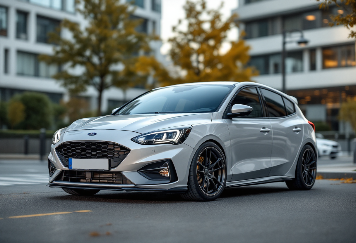 Ford Focus in un concessionario europeo