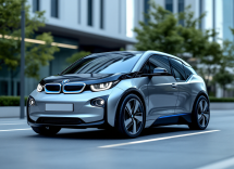 Immagine della nuova BMW i3 berlina con design innovativo