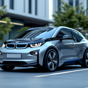 Immagine della nuova BMW i3 berlina con design innovativo