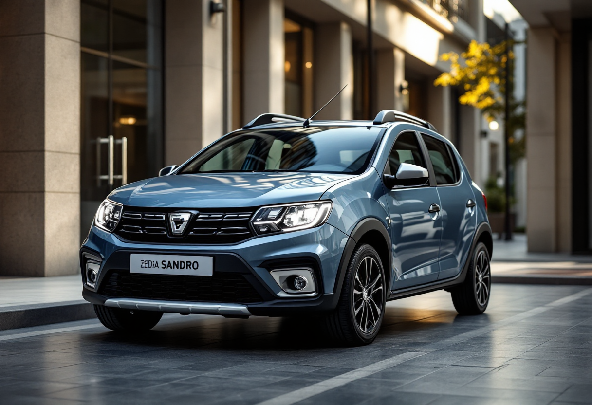 Nuova Dacia Sandero 2026 con design rinnovato e tecnologie avanzate