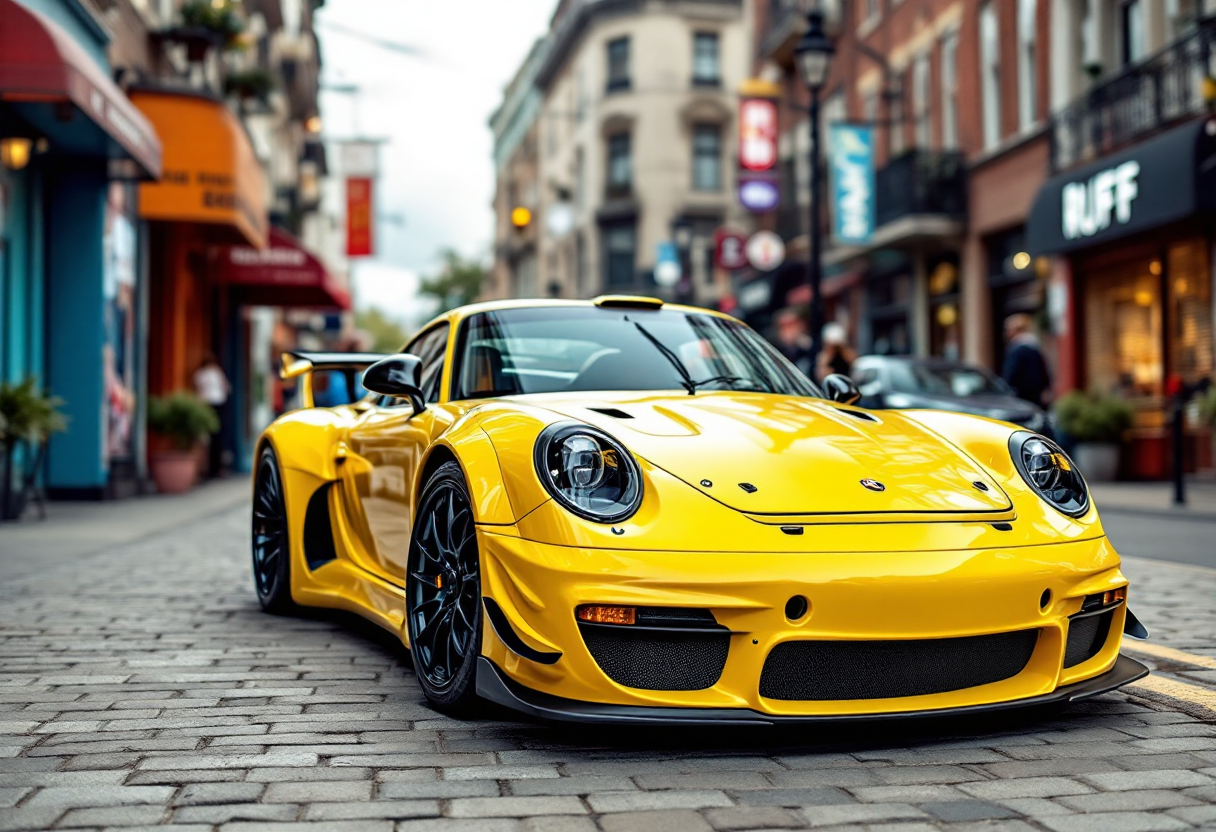 Ruf CTR Yellowbird, auto sportiva leggendaria in giallo