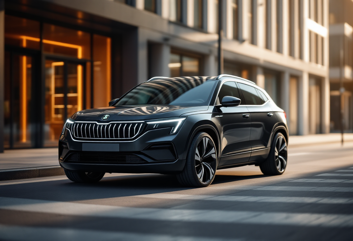 Skoda Elroq, nuovo SUV elettrico con design moderno