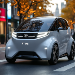 Toyota FT-Me, la microcar elettrica ideale per giovani