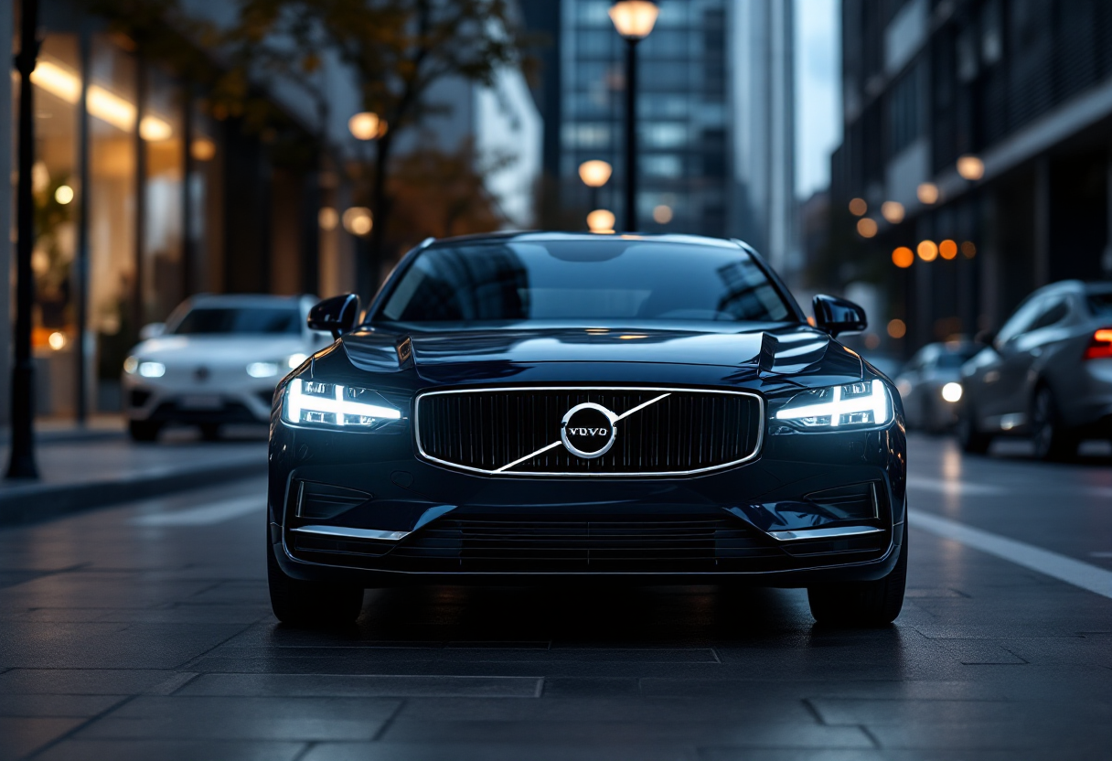 Volvo ES90, berlina elettrica di lusso svedese