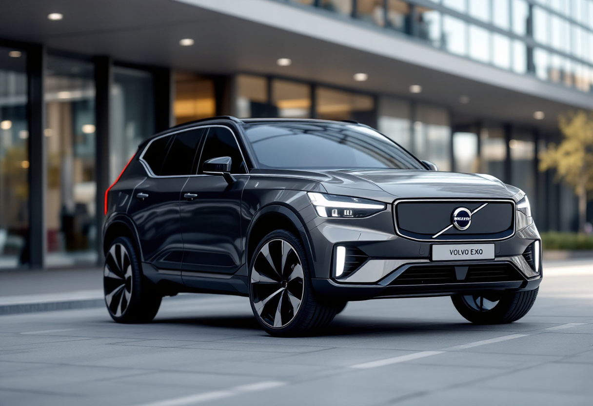 Volvo EX60, nuovo SUV elettrico con design innovativo